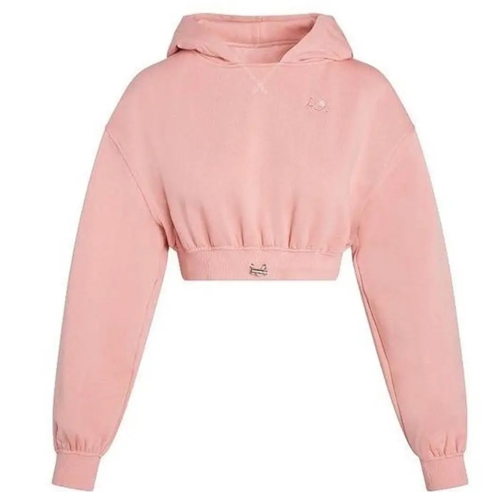 For Love & Lemons Josie Sweatshirt peachy pink size medium